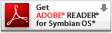 Get Acrobat Reader for&nbsp;Symbian OS logo