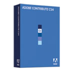 Macintosh版 Adobe Contribute CS4 日本語版 アップグレード ダウンロード