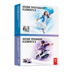 Adobe Photoshop Elements 8 a Adobe Premiere Elements 8 – snímek krabice