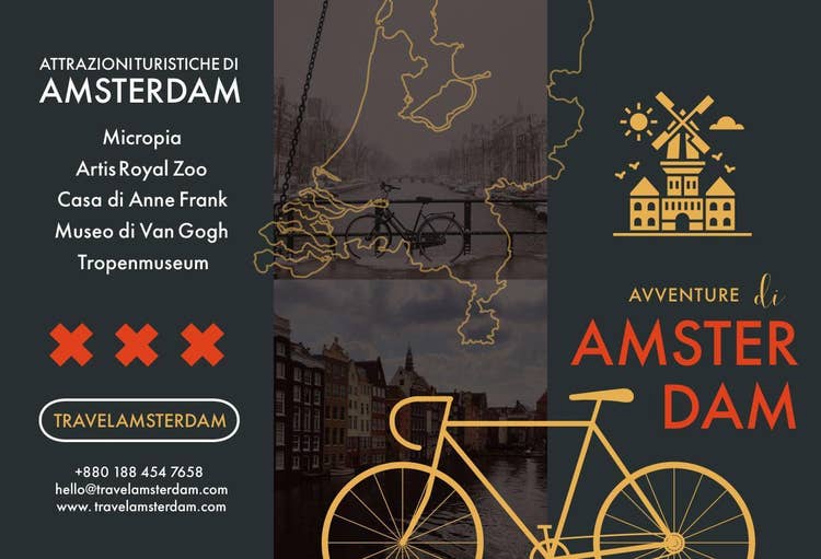 Amsterdam travel brochures