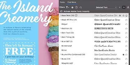 Enhance your eBook’s typography with Adobe Fonts