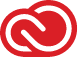 Adobe Creative Cloud logo (red and white)