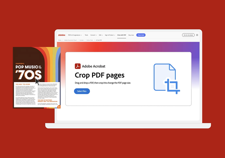 Play video: How to crop a PDF