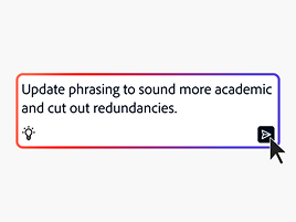 AI Assistant helps find a specific tone.