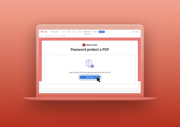 Play video: How to password protect a PDF