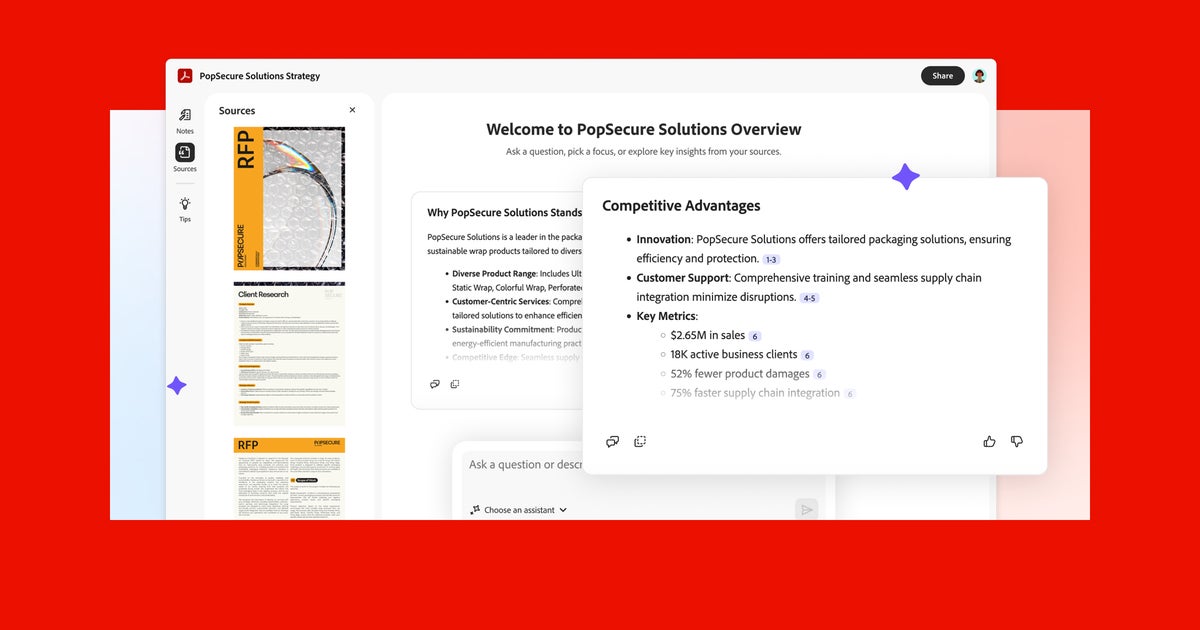 Acrobat AI Assistant Generative AI Document PDF Tool Acrobat AI Assistant Generative AI Document PDF Tool
