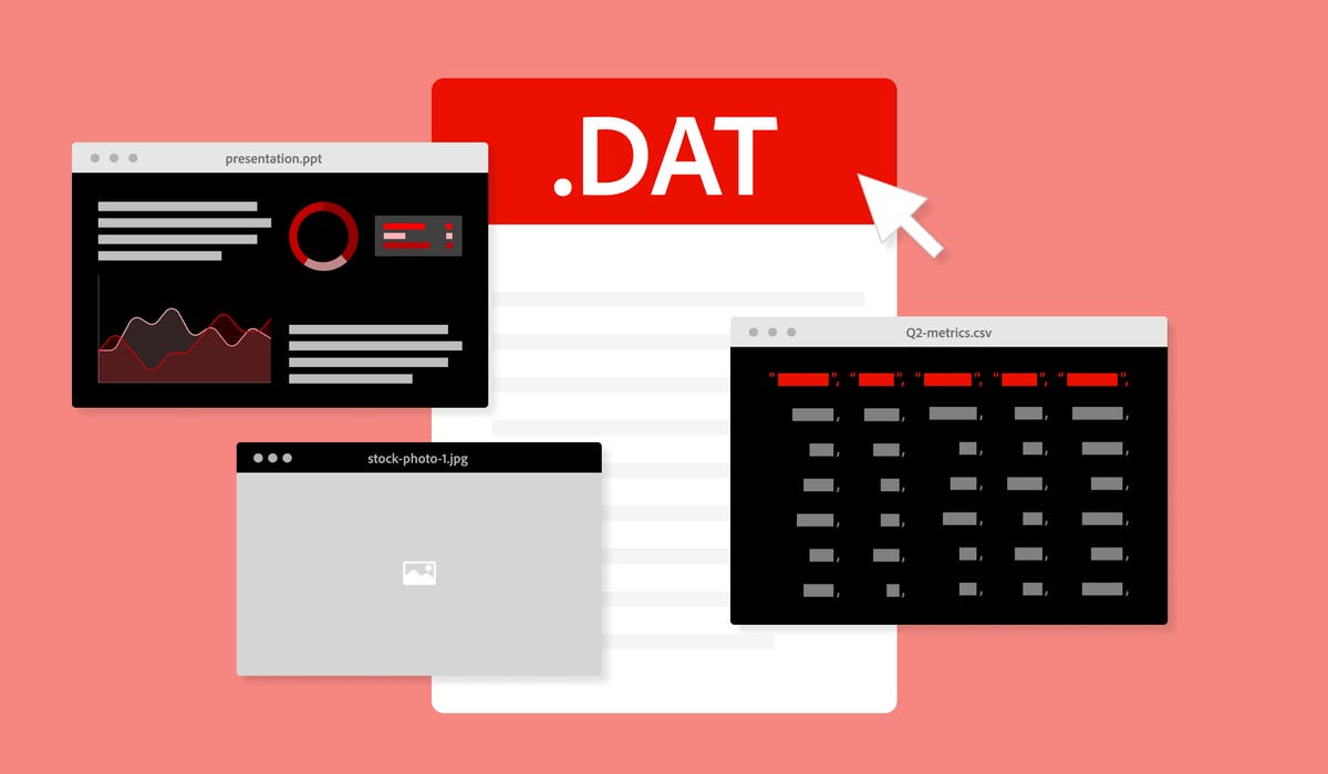 What is a .DAT file and how to use it? | Adobe Acrobat