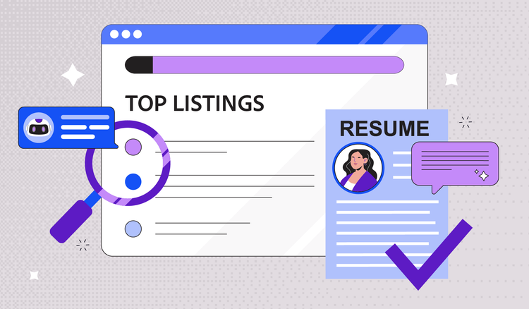 AI is used to help apply for jobs.