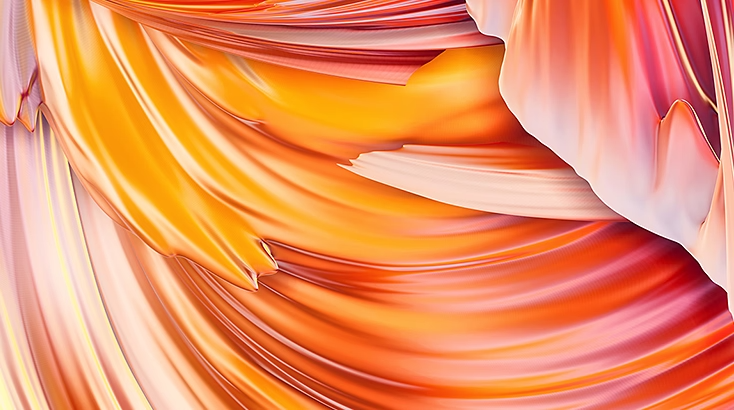 Abstract image of cloth folding or sand blowing created with Adobe tools