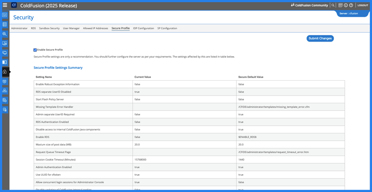 Erweiterte Anwendungssicherheit