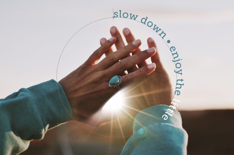 Text auf Form eingeben