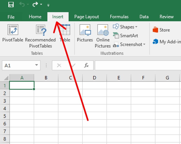 Image of insert function