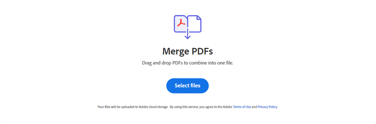 Graphic for merging PDFs