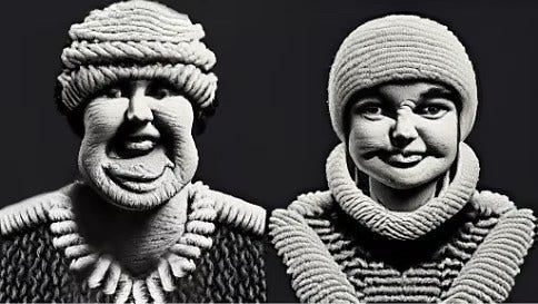 Portrait in monochrome