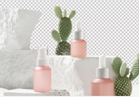 Photo de produit avec un arrière-plan transparent