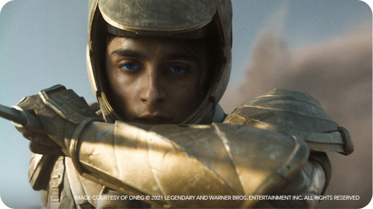 Visuele effecten in films en tv-programma's.