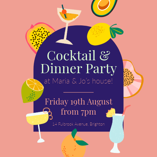 Um pôster com frutas e bebidas Conteúdos gerados por IA podem conter imprecisões.