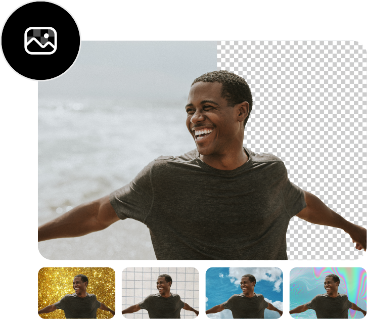 Ferramenta online e gratuita para converter JPG em PNG com fundo transparente Adobe Express