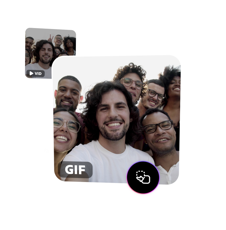 Editor para transformar vídeo em GIF