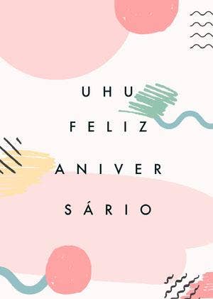 yay birthday cards Cartão de aniversário