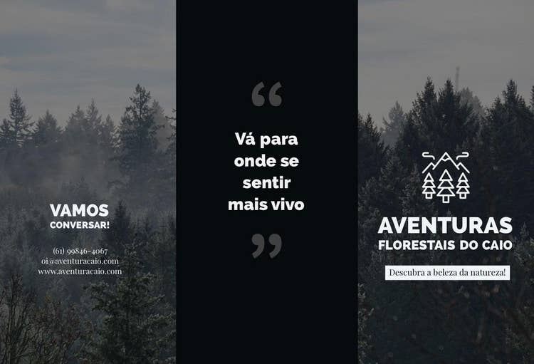 outdoor adventures travel brochures