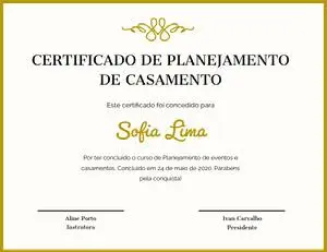 Sofia Lima Diploma