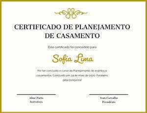 Sofia Lima Diploma