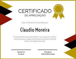 CERTIFICADO Diploma