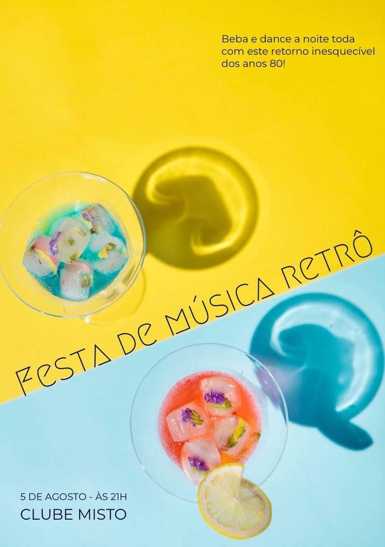 Festa de música retrô