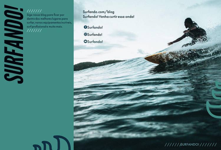 surfs up travel brochures