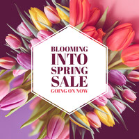 Blooming  Into  Spring  Sale  Going On Now Melhores Sites de Mídias Sociais 