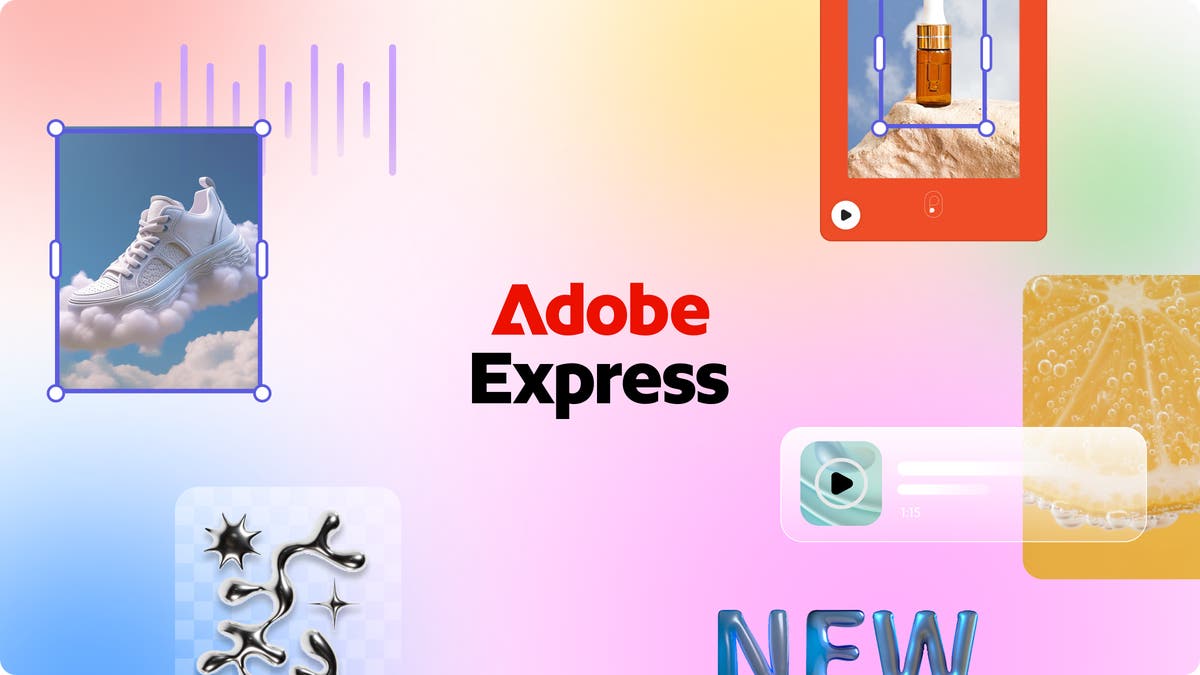Ferramenta grátis de design, foto e vídeo — O aplicativo rápido e fácil para criar conteúdo de marca | Adobe Express