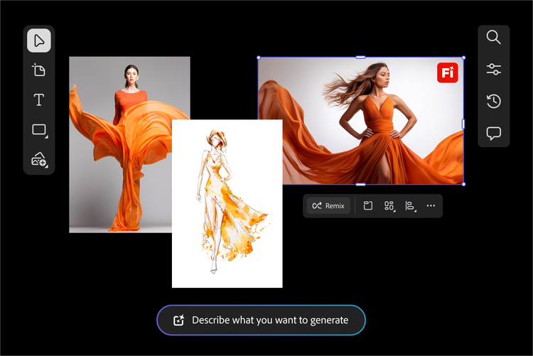 Moodboard com imagens de moda.