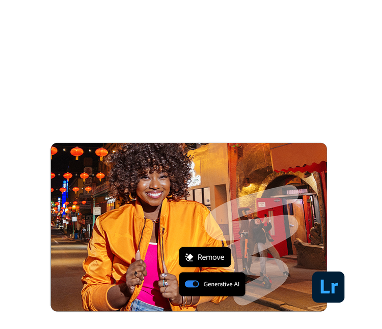 Generative AI is now in Lightroom.