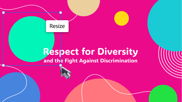 redimensionnement et repositionnement d'objets