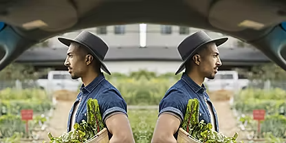 Utilisation de la commande Rotation de l'image pour créer un effet miroir ou retourner une zone de travail