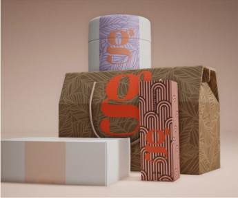 Plusieurs emballages en papier