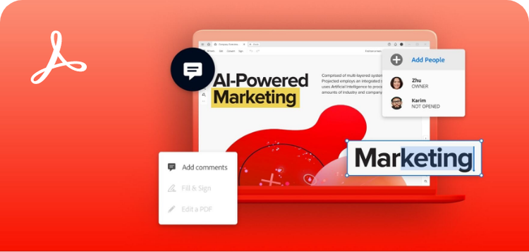 Save 40% savings, the first year, on Acrobat Standard