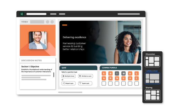 Virtual interactive training with storyboards