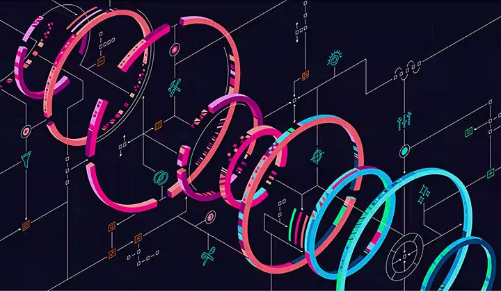 Wireframe della suddivisione di un bitrate