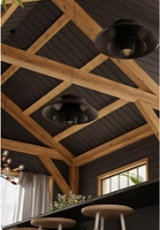 Traverse sul soffitto