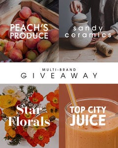 Giveaway Contest Instagram Square Announcement with Collage