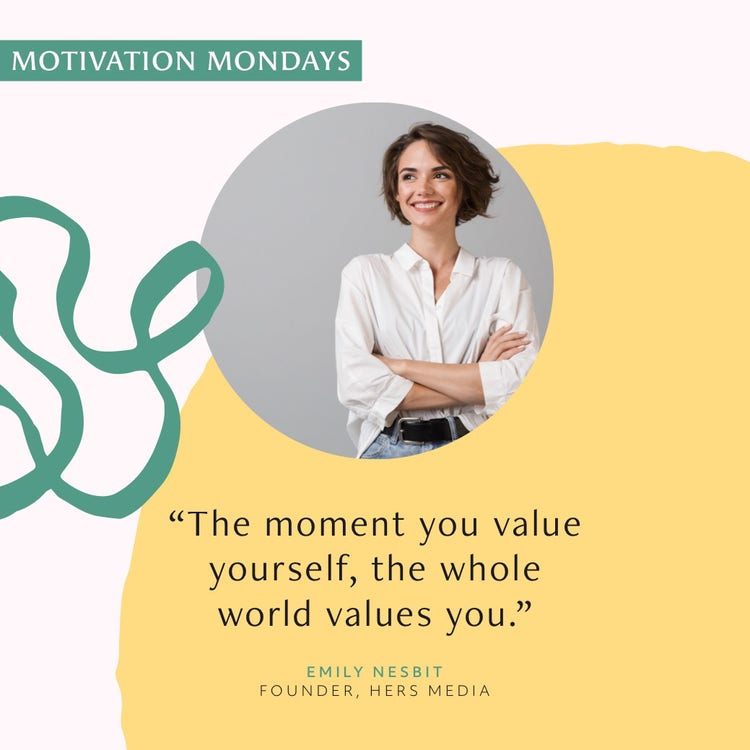 White, Yellow and Blue, Light Toned Motivation Quote Instagram Post