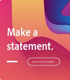 banner con un texto declarativo