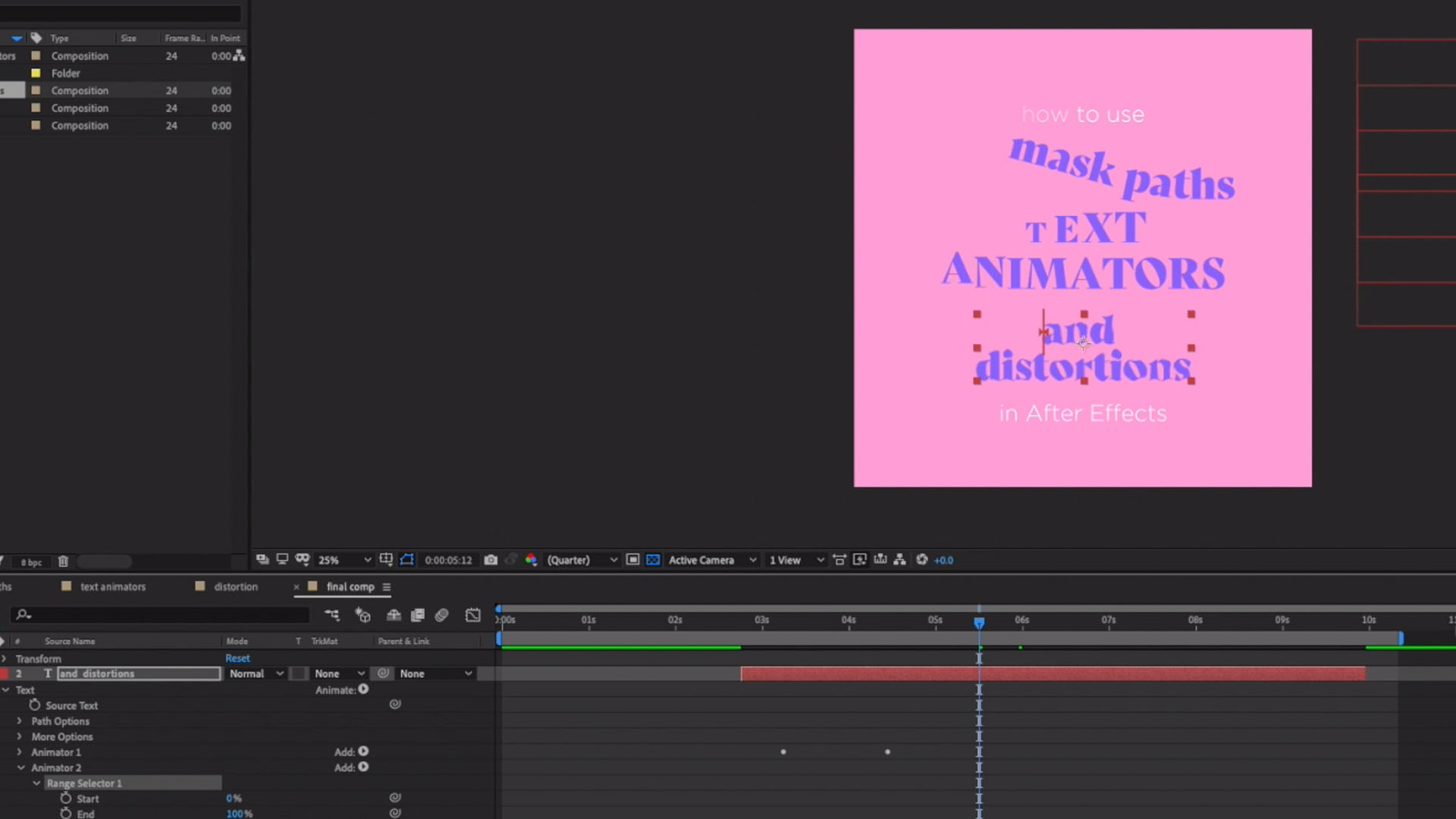 Create eye-popping text animations | Adobe After Effects
