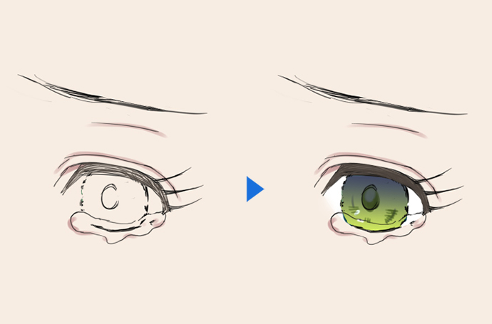 目のイラストを上手に描く方法 Adobe