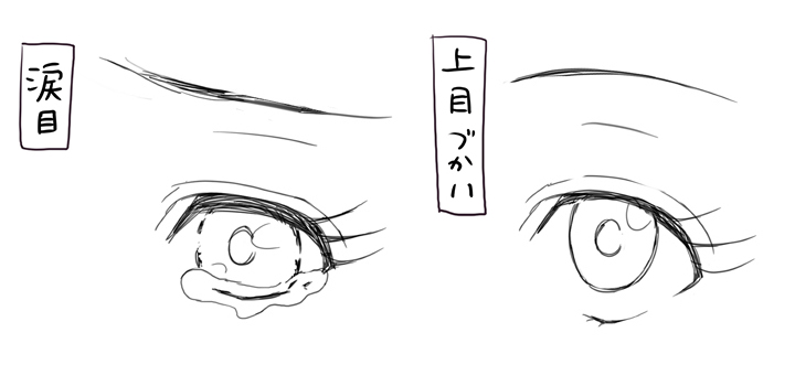 感情豊かな目の描き方 漫画 アニメ イラストでキャラクターの表情を描くコツと目の色の塗り方