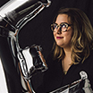 Headshot of Erica Larson – Adobe associate creative art director, designer, and artist