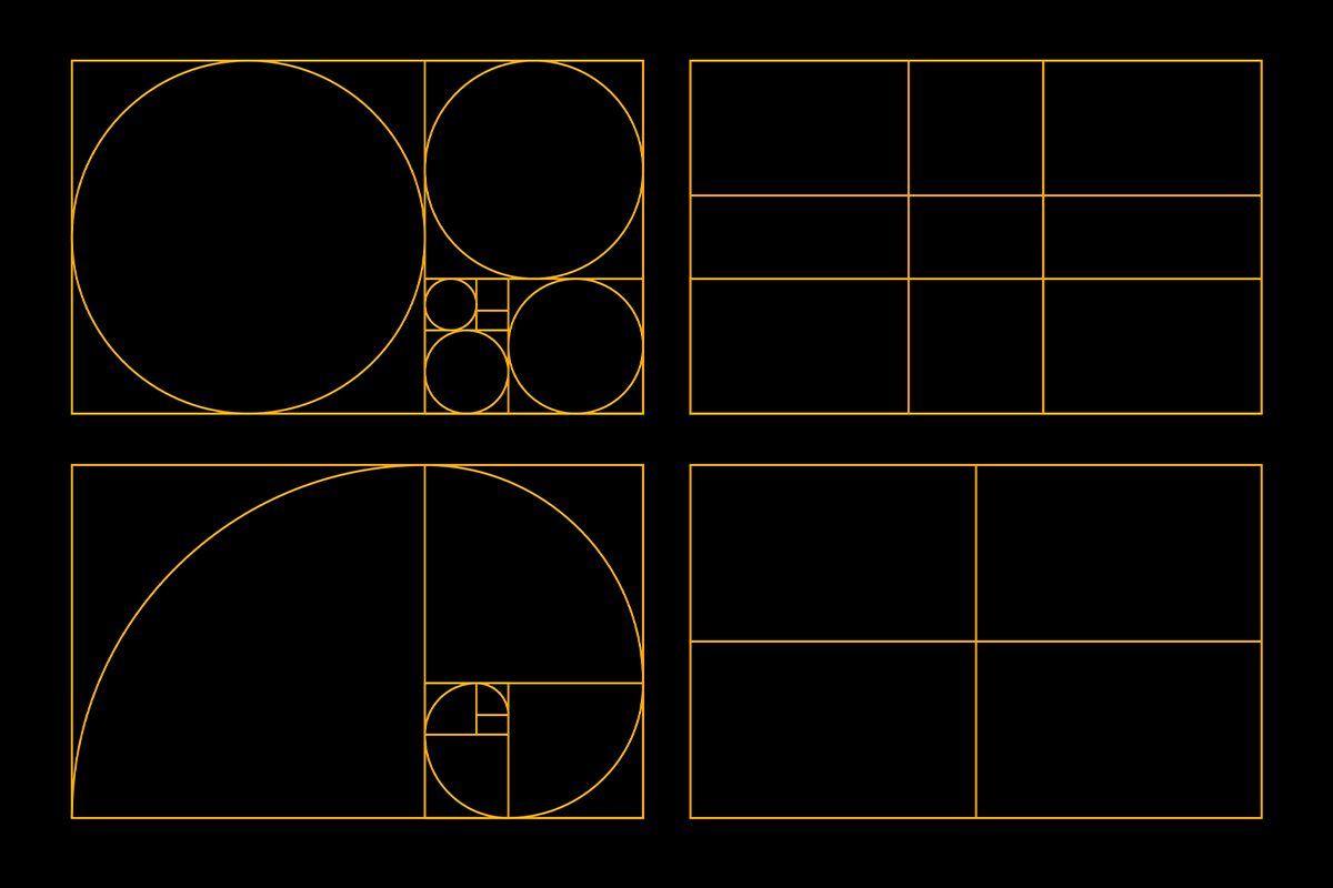 USE THE GOLDEN RATIO AND THE FIBONACCI SEQUENCE TO MAKE A PAINTING (PART 2)  