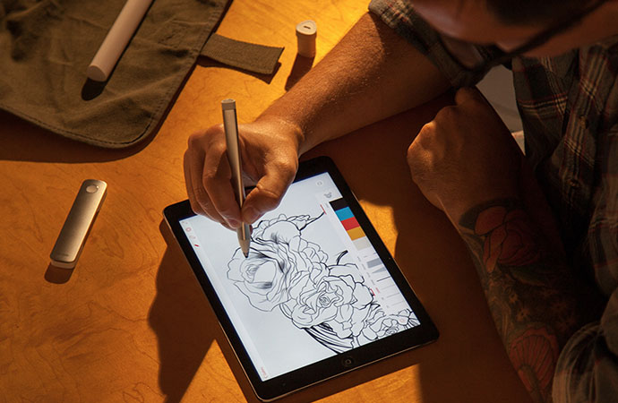 Drawing with a graphic tablet: tips and tricks.